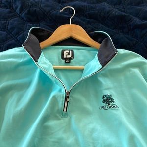 Mens FootJoy 1/4 zip